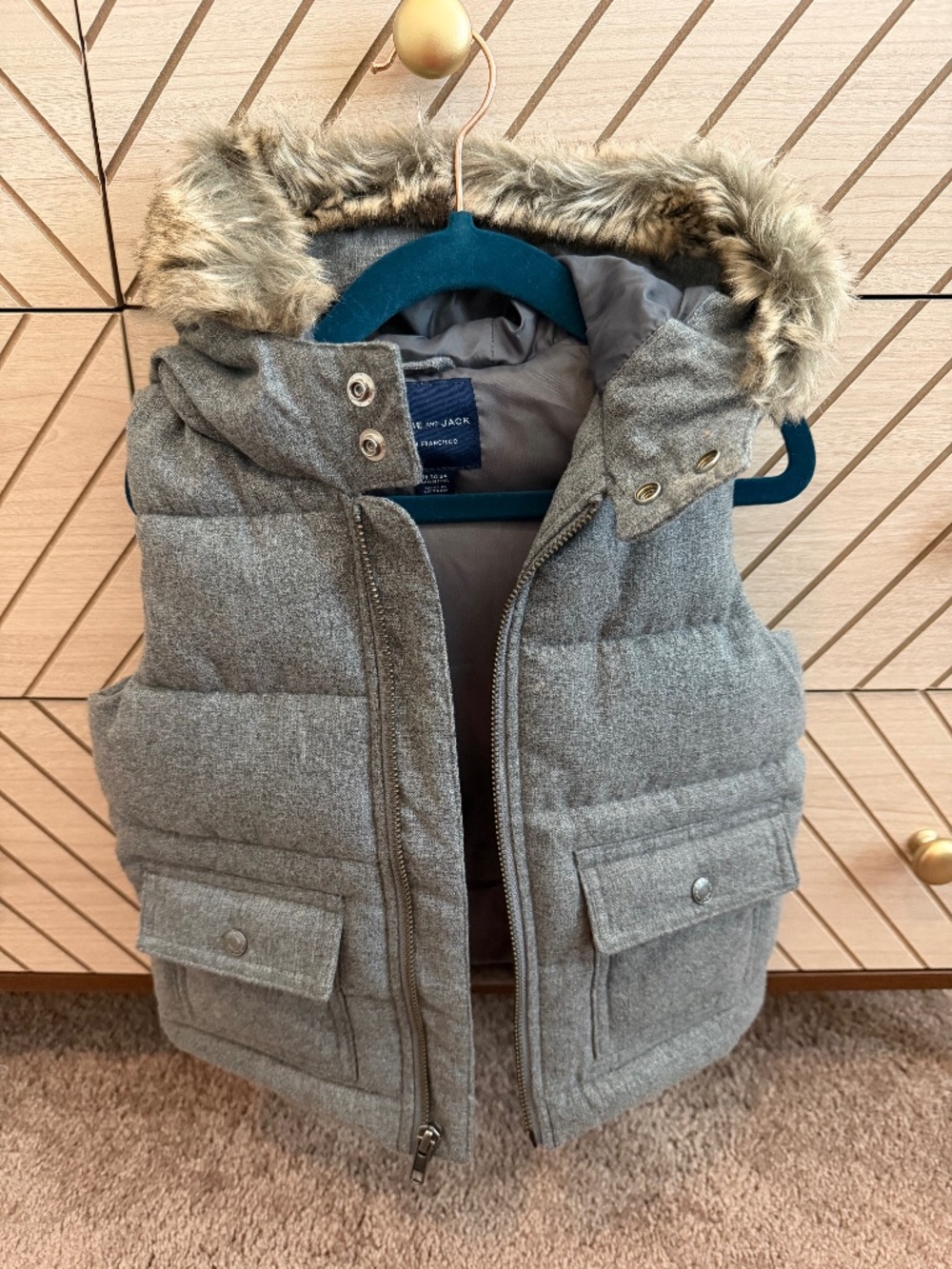 Janie and Jack winter vest